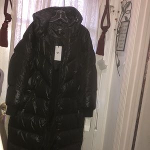7 FOR ALL MANKIND! NEW! BLACK PUFFER COAT! BEAUTIFUL QUALITY!